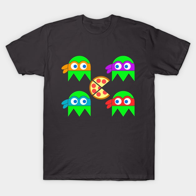 Teenage Ninja Ghosts T-Shirt by flimflamsam